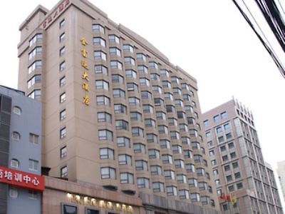 Pacific Luck Hotel Shanghái Exterior foto